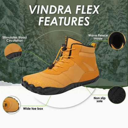 Vindra Flex - Non-slip & Universal Winter Barefoot Shoe (Waterproof)