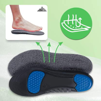 OULIKE® Winter Orthopedic Insoles - Warm, Shock-absorbing, Pain-relieving Foot Pads